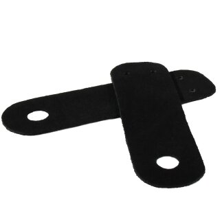 Luna Skates Toe Guards Rollschuh Vorderkappenschutz Schwarz