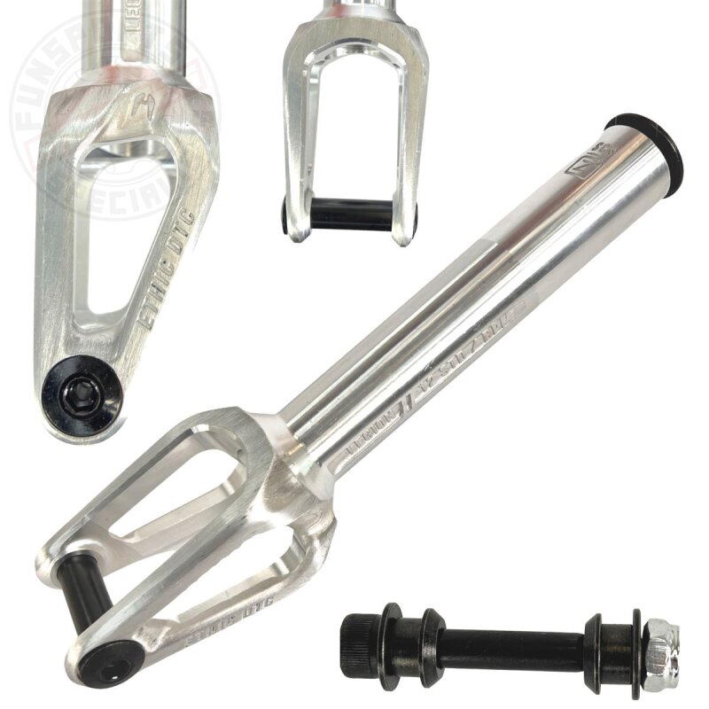Ethic DTC Legion V2 Stunt-Scooter Gabel 12STD SCS Silber