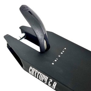 Fuzion Entropy 2.0 Stunt-Scooter Deck 49,5cm x 12cm Schwarz