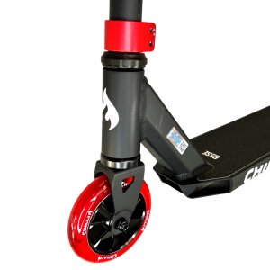 Chilli Pro Base S Stunt-Scooter H=79cm Schwarz/Rot