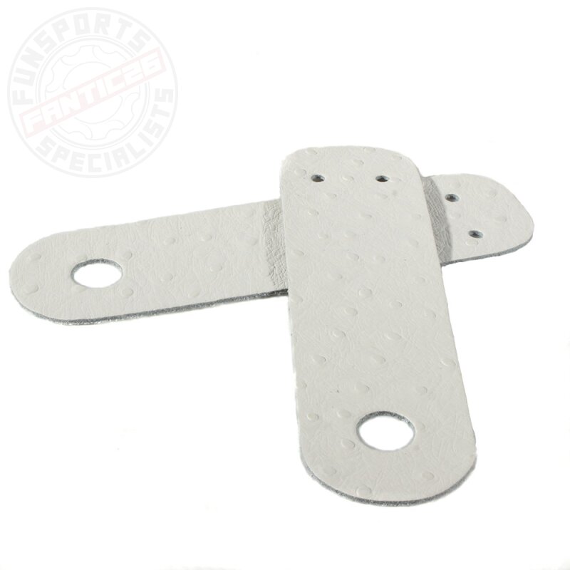 Luna Skates Toe Guards Rollschuh Vorderkappenschutz Weiß