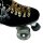Luminous Rollschuh LED Rollen (4Stück) 62mm 85a Night Sky