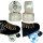 Luminous Rollschuh LED Rollen (4Stück) 62mm 85a White Pearl