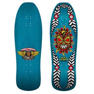Powell-Peralta Skateboard-Deck Nicky Guerrero Mask 10 x 31.75 Blau