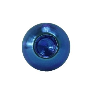 Titan M5x18 Linsenkopfschraube Iso 7380 Blau