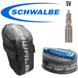 Schwalbe Satteltasche SV17 28" Komplettset mit Ersatzschlauch und Reifenhebern