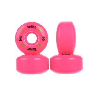 Bones 100s OG V1 Skateboard Rollen 53mm 100A (4erSet) Pink