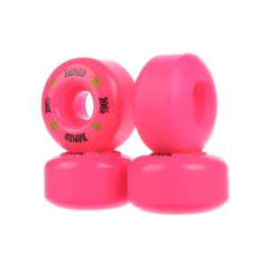 Bones 100s OG V1 Skateboard Rollen 53mm 100A (4erSet) Pink