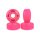 Bones 100s OG V1 Skateboard Rollen 53mm 100A (4erSet) Pink
