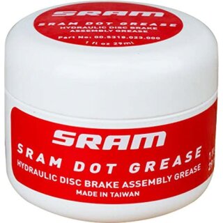 Sram DOT Schmierfett für Dichtungen, Kolben und O-Ringe 29ml