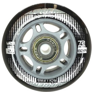 Supreme Rollers Venice Inliner Skate Rollen 72mm 82A...
