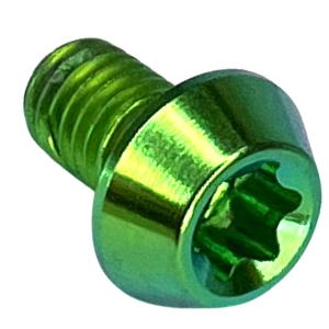 Titan M5x8 Torx Disc SL Schrauben (12er Set) Grün