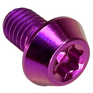 Titan M5x8 Torx Disc SL Schrauben (12er Set) Lila
