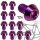 Titan M5x8 Torx Disc SL Schrauben (12er Set) Lila