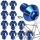 Titan M5x8 Torx Disc SL Schrauben (12er Set) Blau