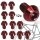 Titan M5x8 Torx Disc SL Schrauben (12er Set) Rot