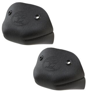 Riedell Toe Guards Rollschuh-Vorderkappenschutz Schwarz 2x