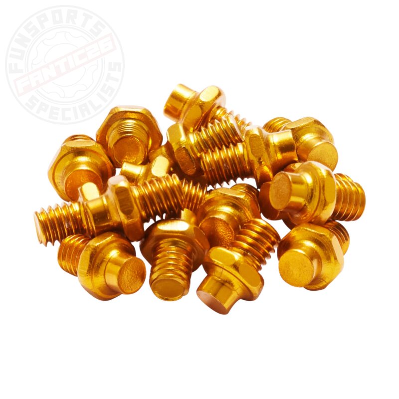 Reverse 16x Pedal R-Pins (Alu) M4 für Escape+Escape Pro Gold