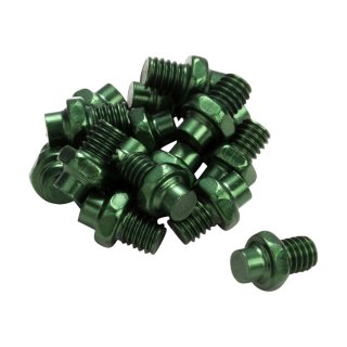 Reverse 16x Pedal R-Pins (Alu) M4 für Escape+Escape Pro Grün