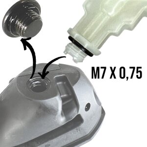 Shimano Rennrad / Gravel Service Öl Befüllbecher Schalt-/Bremshebel (ST-), M7*0,75