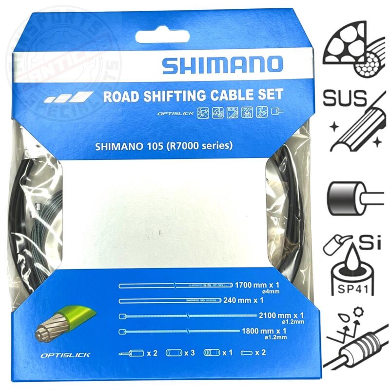 Shimano Schaltzug-Set Road OT-SP41 Optislick schwarz