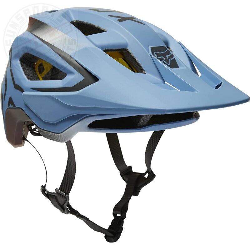 Fox Speedframe Fahrradhelm Mips Vnish Dusty Blau L (59-63cm)