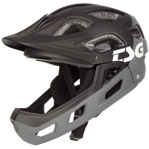 TSG Seek FR Full Face Helm Flow Grau/Schwarz S/M(54-56cm)