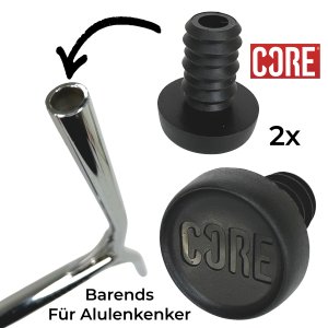Core Barends Plugs Stunt-Scooter Alu Lenker-Stopfen (1...