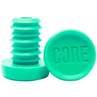 Core Barends Plugs Stunt-Scooter / BMX Stahl / Titan Lenker-Stopfen (1 Paar) Türkis