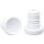 Core Barends Plugs Stunt-Scooter / BMX Stahl / Titan Lenker-Stopfen (1 Paar) Weiß
