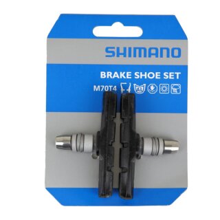 SHIMANO M70T4 Cartridge für BR-R353 Bremsschuh, schwarz, 1 Paar