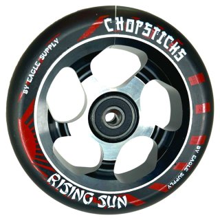 Eagle Supply Chopsticks Stunt-Scooter Rolle Rising Sun 110mm Schwarz