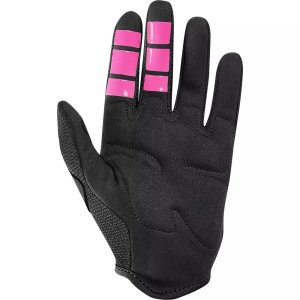 Fox Kids Dirtpaw Handschuhe Schwarz/Pink Kinder-M