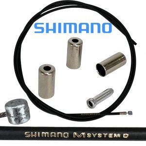 Shimano Hinterrad Bremszug-Set Zug 2,2m, H&uuml;lle 2m Stahl