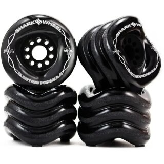 Shark Wheels Megalodon Longboard Rollen 95mm/78A (4er Set) Schwarz