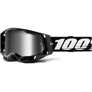 100% Racecraft V2 goggle Motocross Brille Schwarz
