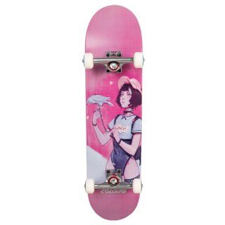 Colours Complete Skateboard Bird Catcher 7,8" x 31,5" pink