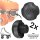 Powerdyne Rollschuh Figure Jam Plug Tanz-Stopper 5/8” Schwarz (1 Paar)