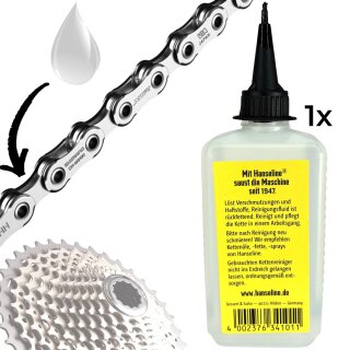 Hanseline Fahrrad Kettenreiniger Pflege Service 200ml