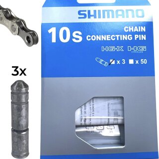 Shimano Kettennietstifte für 10-fach Ketten (3er Pack) verpackt