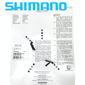 Shimano MTB Kurbel Ersatz Kettenblatt DEORE SLX FC-M670 32T Schwarz