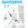 Shimano MTB Kurbel Ersatz Kettenblatt DEORE SLX FC-M670 32T Schwarz