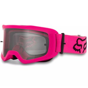 Fox Youth Kinder Main Stray Goggle MX Brille Pink