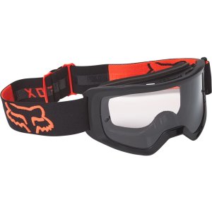 Fox Main Stray Goggle Brille Spark Schwarz/Orange Clear Lens