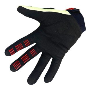 Fox Dirtpaw Glove Handschuhe Altweiß/logo Rot