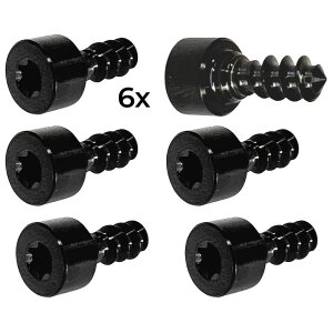 Titan Tankdeckel Schrauben Set für Audi TT/-S/-RS 8S...