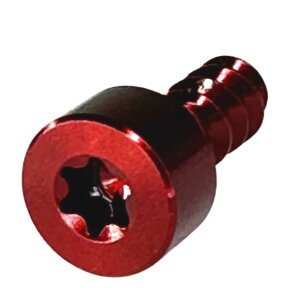 Titan Tankdeckel Schrauben Set für Audi TT/-S/-RS 8S (6Stk.) Rot
