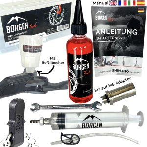 Borgen Service Kit mit Mineral &Ouml;l f&uuml;r MTB /...