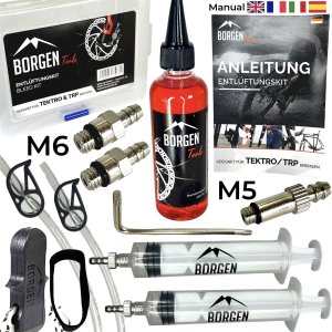 Borgen Service Kit mit Mineral Öl für Tektro...