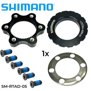 Shimano Fahrrad Bremsscheiben Adapter 6-Loch auf...